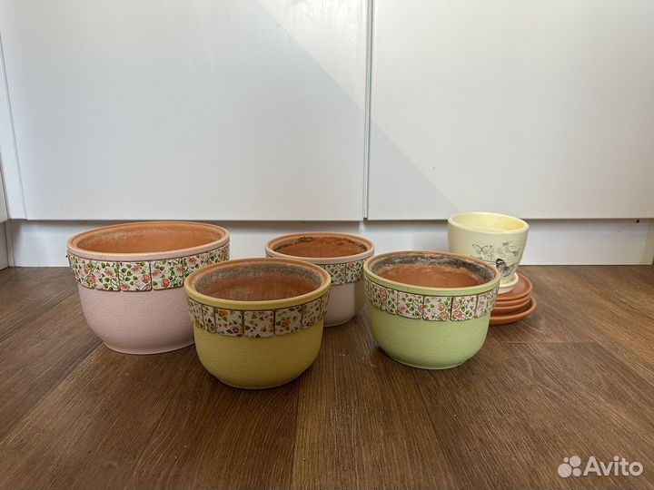 Горшки керамические