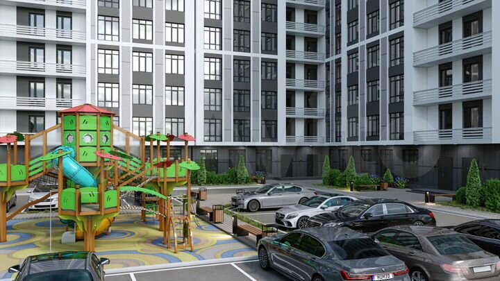 2-к. квартира, 74 м², 3/12 эт.