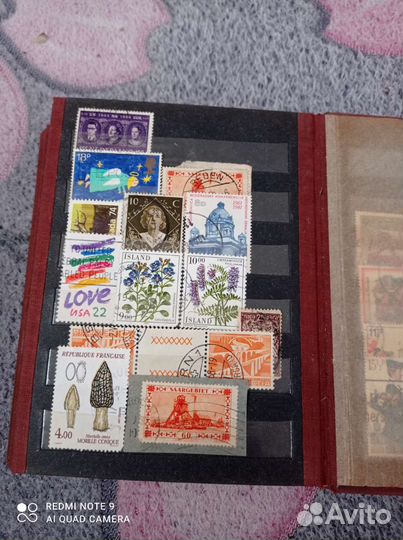 Альбом с почтовыми марками