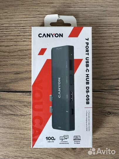 Переходник Canyon 7-в-1 CNS-tds05b