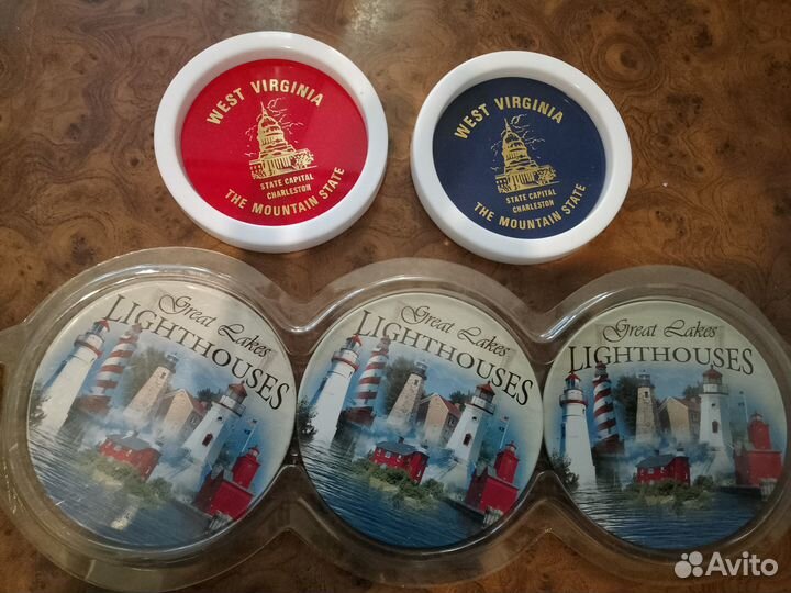 Подставки под стаканы и чашки США