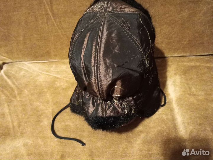 Ушанка на утеплителе