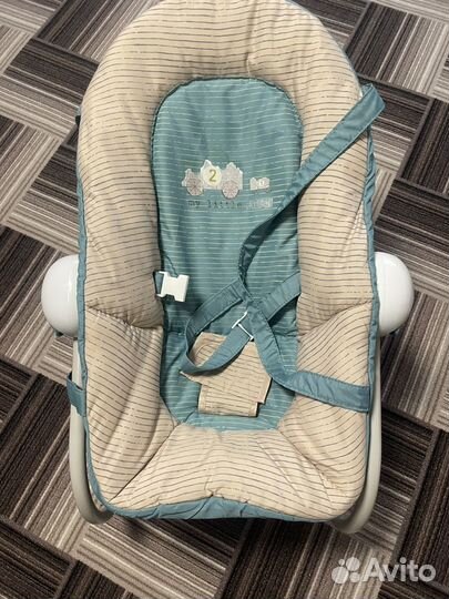 Шезлонг детский для новорожденных бу