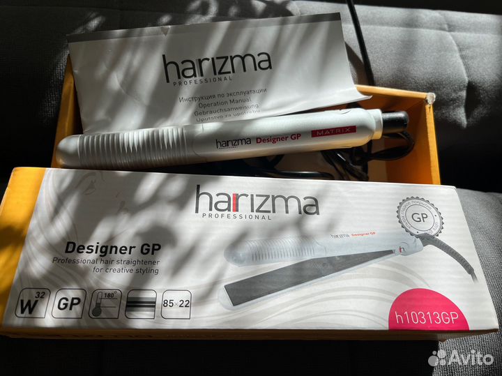 Щипцы для завивки волос harizma