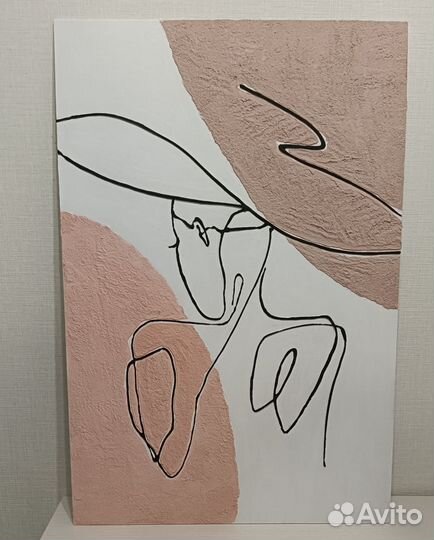 Интерьерная картина ручная работа 