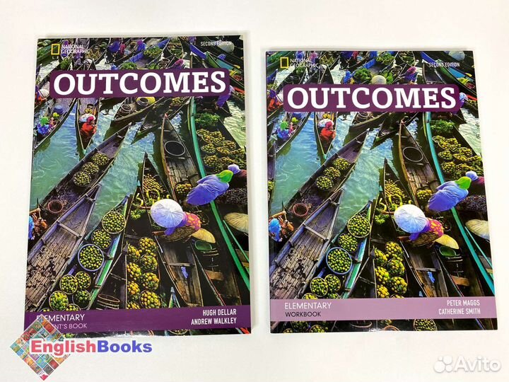 Outcomes 2ed elementary комплект (SB,WB,CD) новые