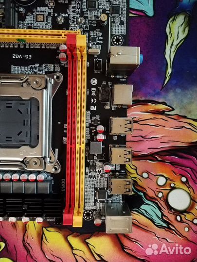 Материнская плата lga 2011 x79 Xeon e5