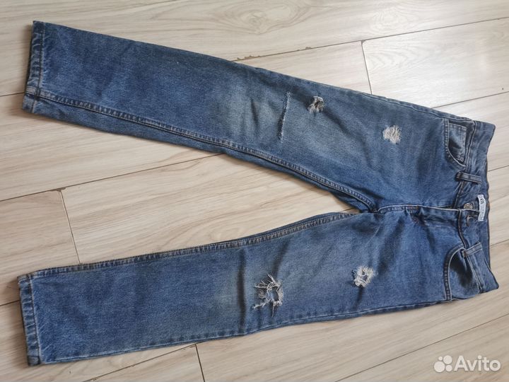 Джинсы zara для девочки 140