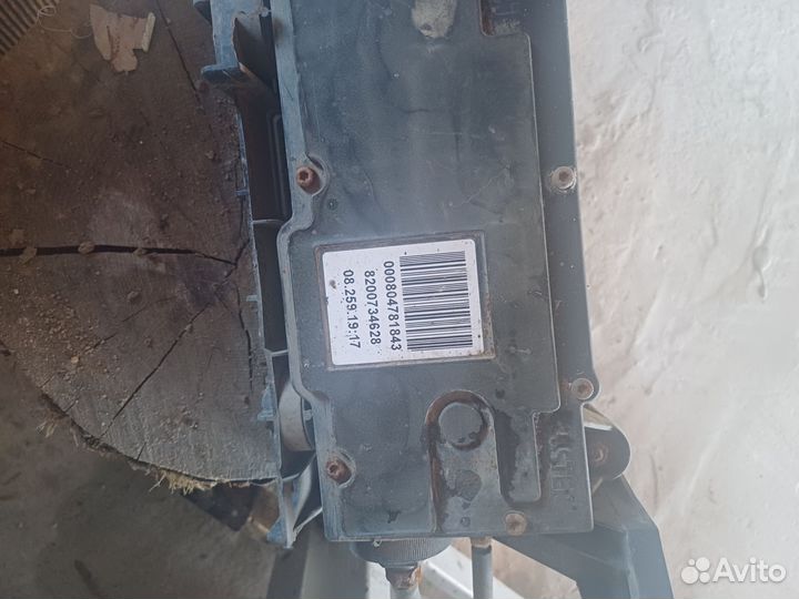 Электронный блок ручника renault