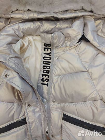 Куртка для девочки зимняя 146