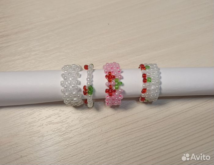 Колечки из бисера