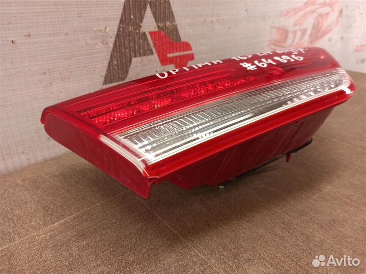 Фонарь левый в крышку Kia Optima с 2015 года