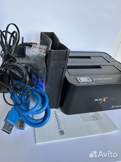 Док-станция с двумя жесткими дисками для HDD