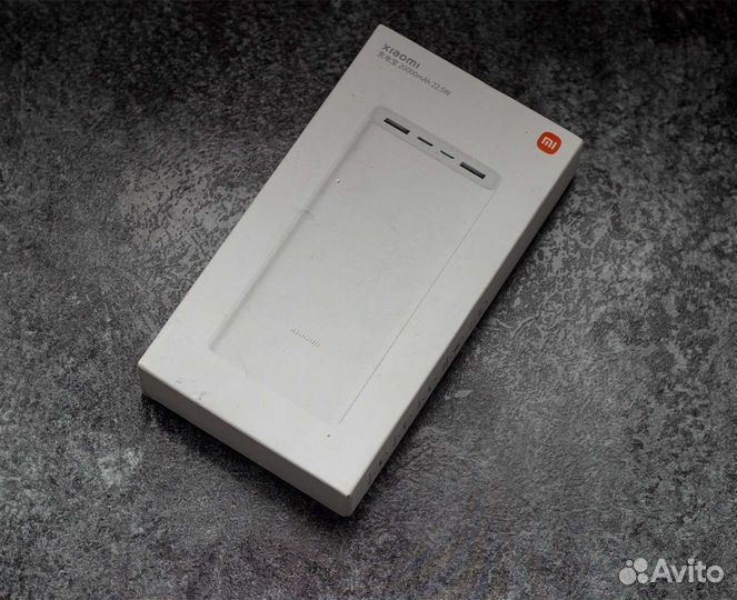 Внешний аккумулятор Xiomi power bank 20000 мАч