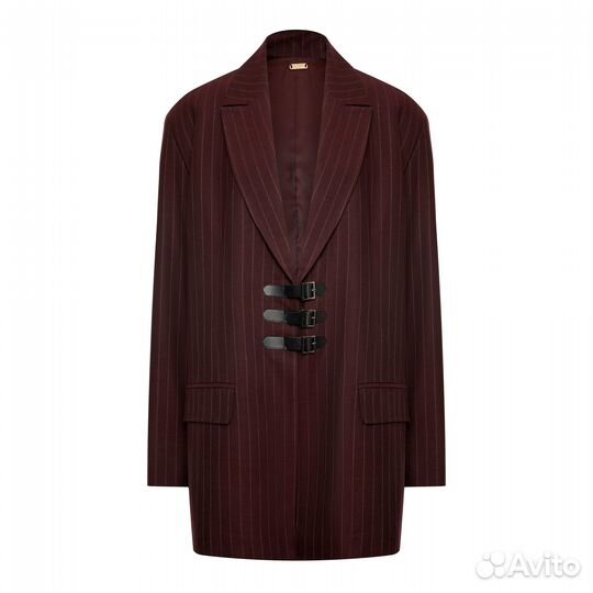 Винный жакет в полоску Marisa. Бренд Poison Gal