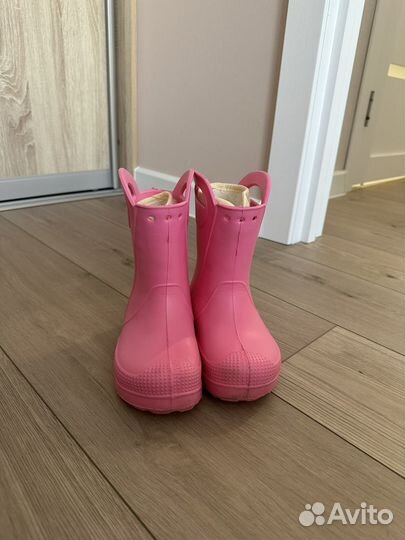 Детские резиновые сапоги 26-27 размер
