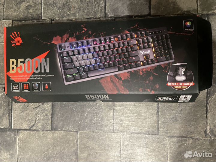 Клавиатура Bloody B500N