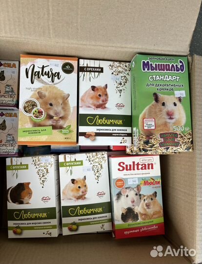Корм для грызунов и птиц