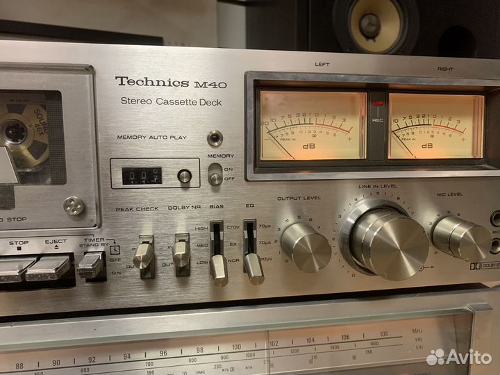 Дека кассетная Techniks M-40