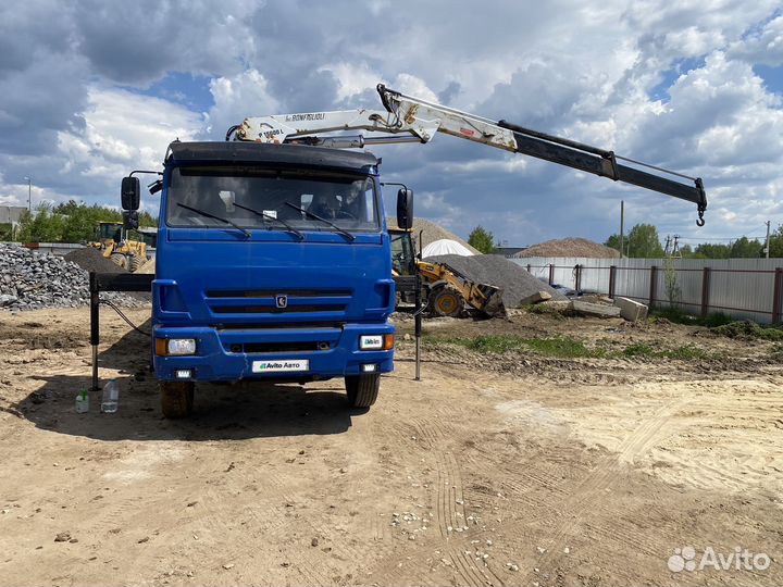 КАМАЗ 65117 с КМУ, 2011