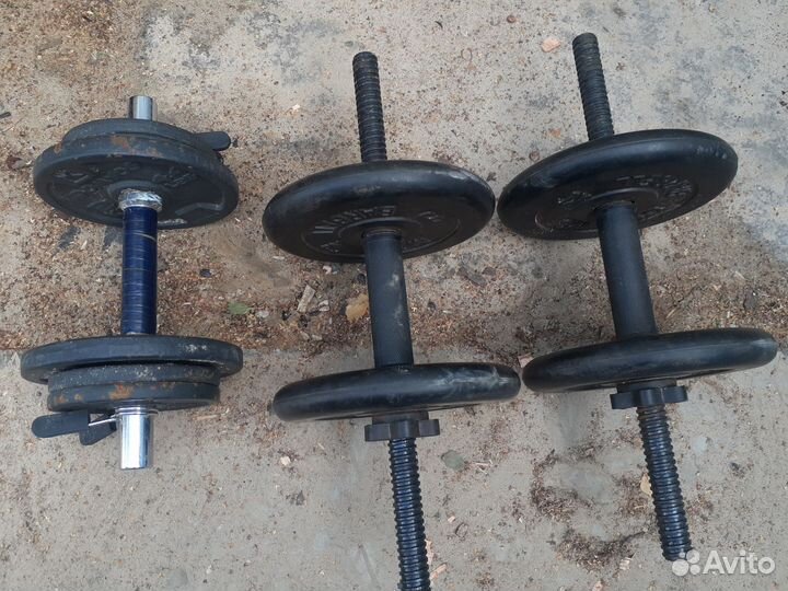 Гантели разборный