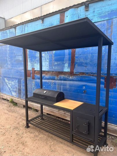 Мангал со столиком