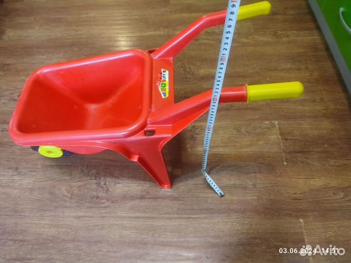 Тачка садовая детская