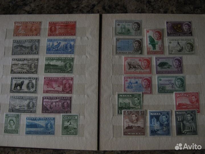 3 Марки, красивая коллекция - Британская империя и