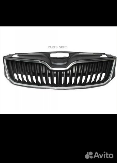 Решетка на Skoda rapid
