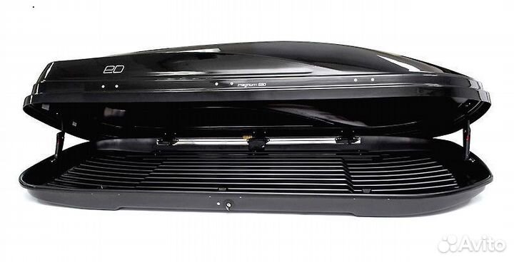 Автобокс ED Магнум 580 л на Nissan X-Trail