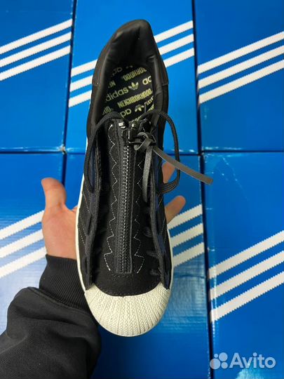 Adidas neighborhood X superstar 80S core black