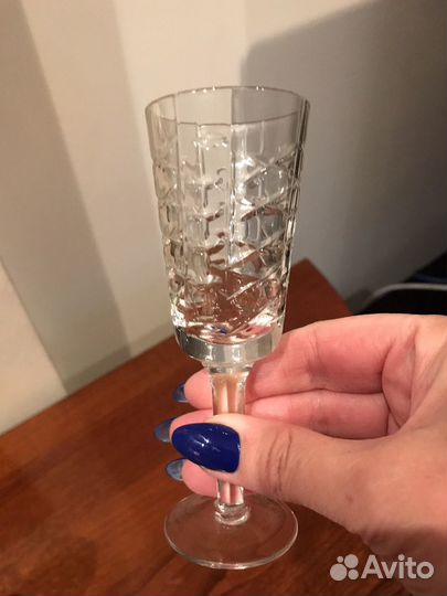 Хрустальные рюмки СССР 7 шт