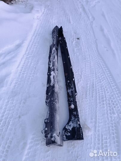 Обвес на пороги тойота королла s