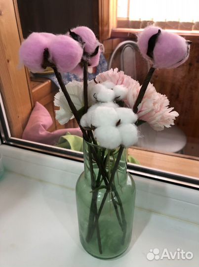 Хлопок для декора