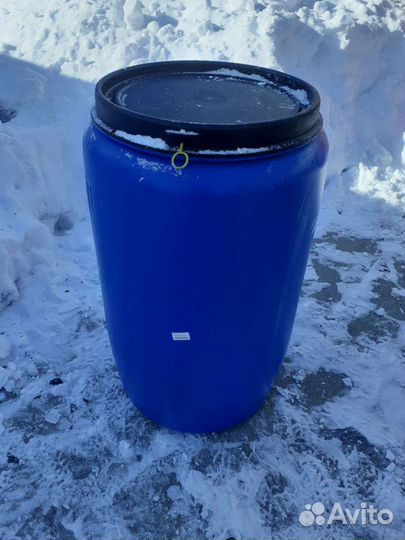 Бочка пластиковая бу 227л в челябинской области