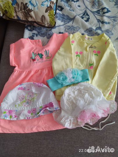 Вещи пакетом на девочку