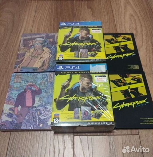 Cyberpunk 2077 steelbook стилбук