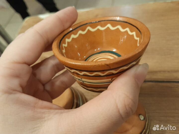 Набор керамических соусников 3 шт