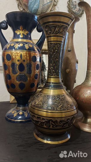 Ваза Индия латунь