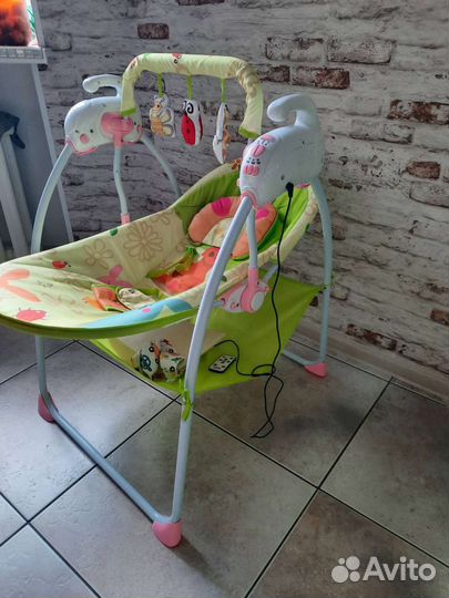 Детские электрокачели и пультом ду