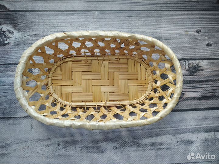 Корзинка бамбуковая хлебница плетёная 10 штук