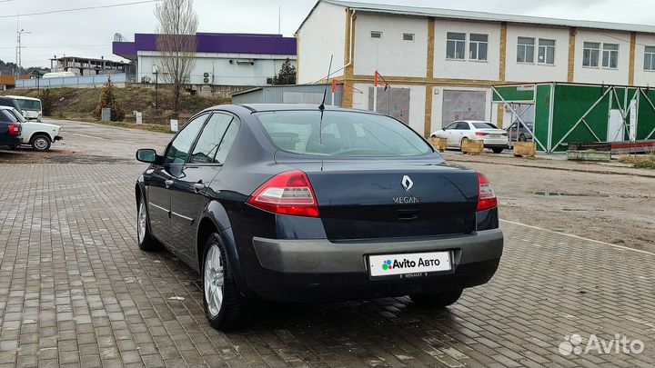 Renault Megane 2.0 AT, 2005, 272 000 км