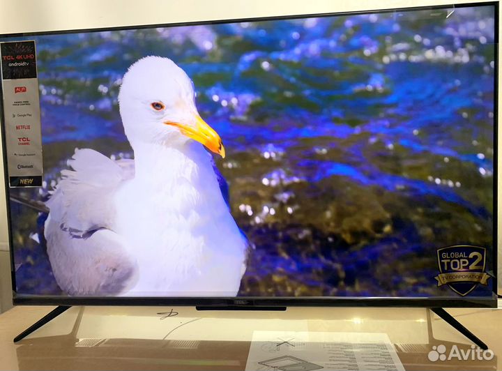 Premium телевизор 50'' без рамок, 4K, HDR, SMART