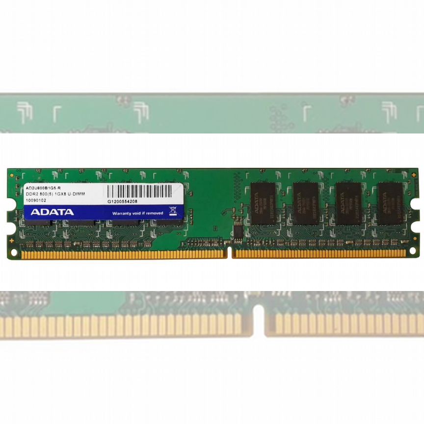 [AD2U800B1G5-R] Оперативная Память Adata Ddr2 1gb Ad2u800b1g5-R