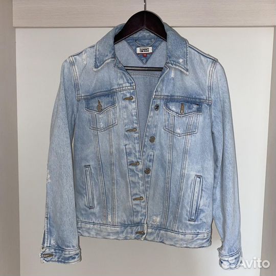 Джинсовая куртка tommy jeans