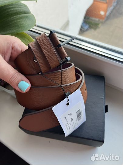 Ремень Новый мужской натуральная кожа