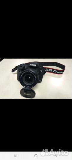 Фотоаппарат Canon EOS 7D Mark II kit 18-135mm IS S