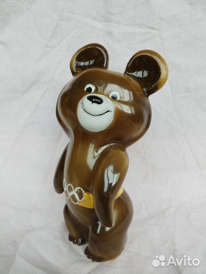 Олимпийский мишка Дулевский фарфоровый завод