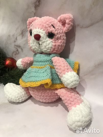 Вязаная кошечка