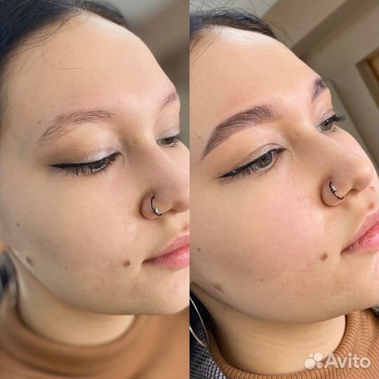 Оформление и окрашивание бровей